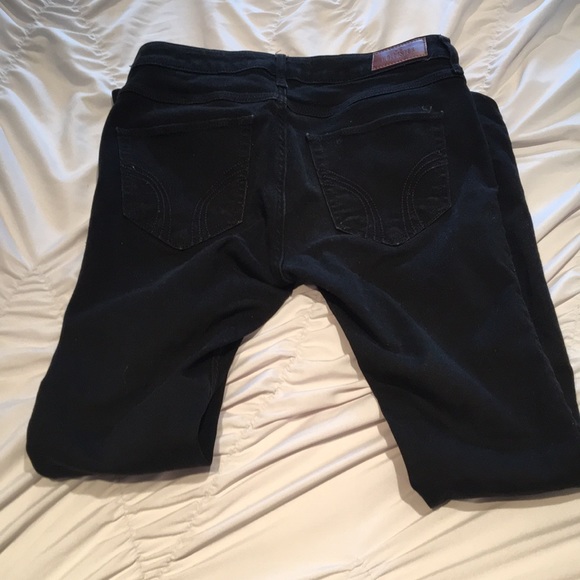 black mid-rise super skinny jeans from hollister - Picture 2 of 2